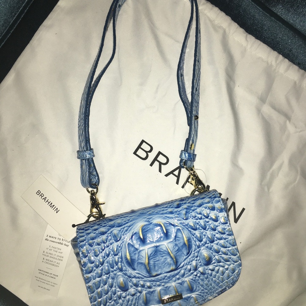 Brahmin lil crossbody ‘Cerulean’ NWT - Picture 2 of 6